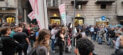 Manifestazione No Nato a Napoli 8/4/2024