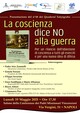 La coscienza dice NO alla guerra