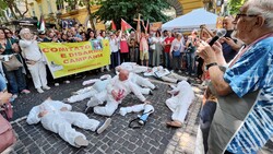 Corteo Flashmob Per Gaza