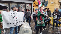 Intervento di una Sanitaria per Gaza