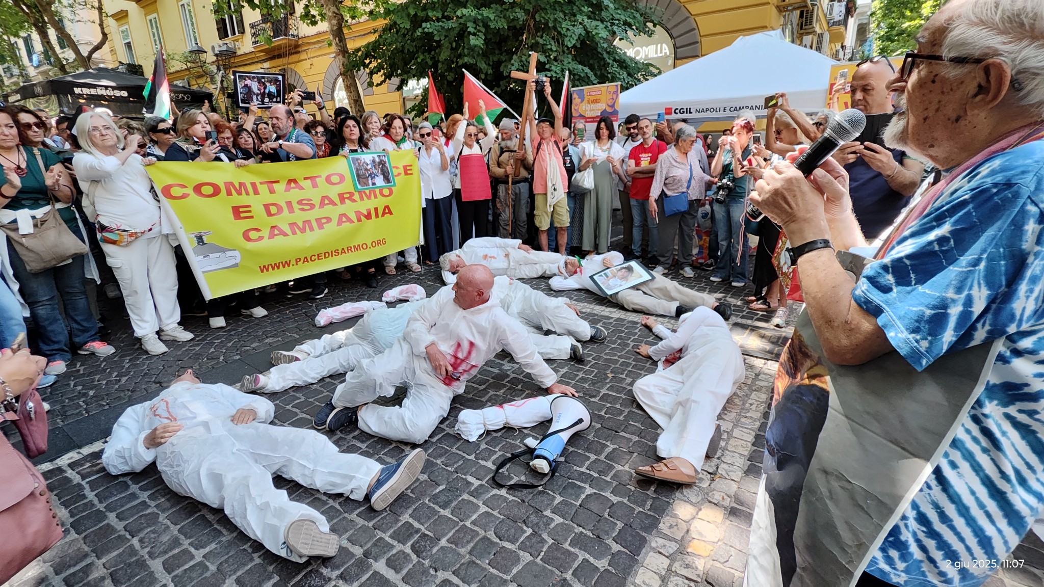 Corteo Flashmob Per Gaza