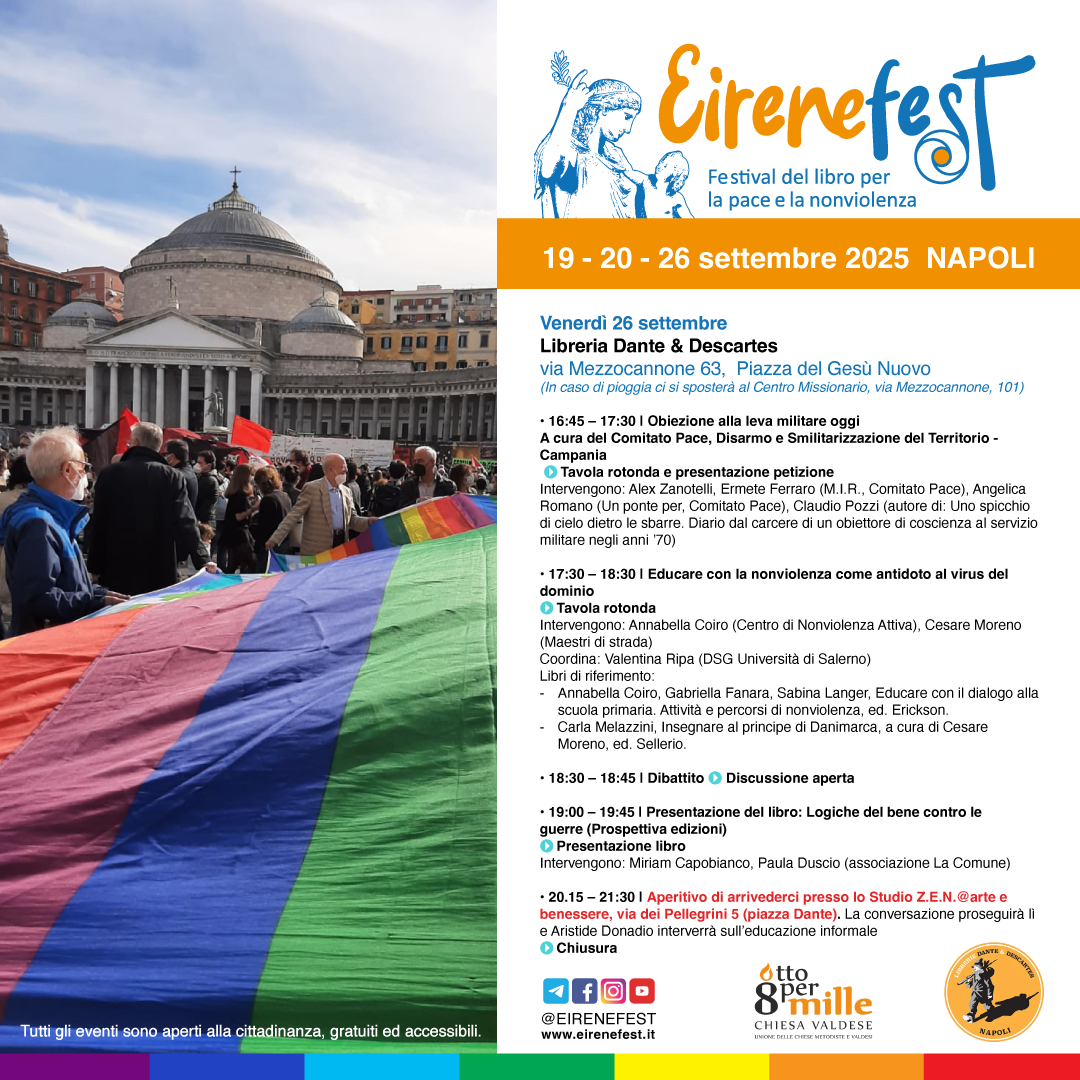 Locandina giornata del 26 settembre 2025