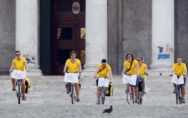 Centodonnecentobici in Piazza Plebicito